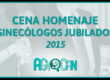 CENA HOMENAJE GINECÓLOGOS JUBILADOS 2015