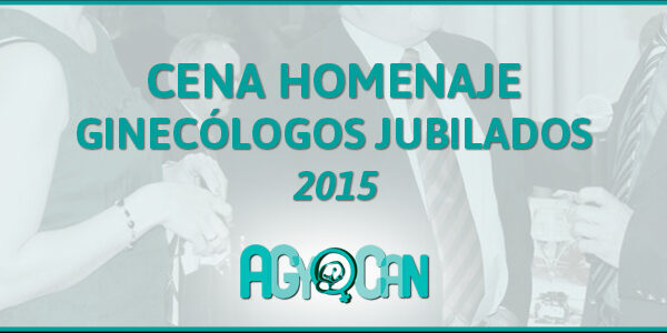 CENA HOMENAJE GINECÓLOGOS JUBILADOS 2015